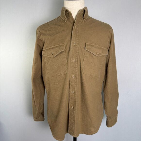 vintage Susquehanna Trail Outfitters Men's Sz M Flannel 100% Cotton Button 2/$15 - Picture 2 of 10